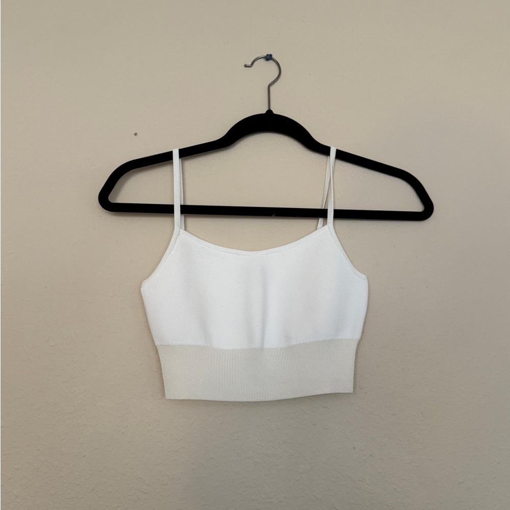 Aritzia Kenneth Knit Top in White